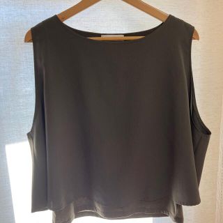 ユナイテッドアローズグリーンレーベルリラクシング(UNITED ARROWS green label relaxing)のノースリーブ　タンクトップ　トップス　レディース　女性(タンクトップ)