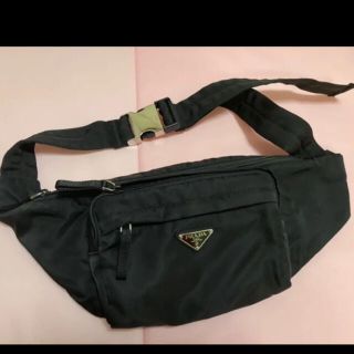 プラダ(PRADA)の【値下げ不可】PRADA ボディバッグ　ウエストポーチ　ウエストバッグ(ボディバッグ/ウエストポーチ)