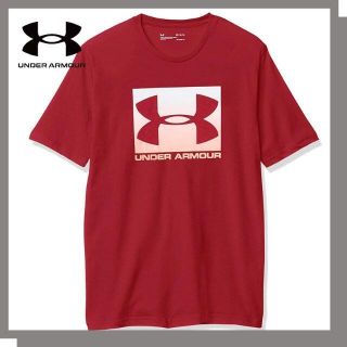 アンダーアーマー(UNDER ARMOUR)のアンダーアーマー　Tシャツ　スポーツスタイル　メンズ＆レディース　レッド(Tシャツ/カットソー(半袖/袖なし))