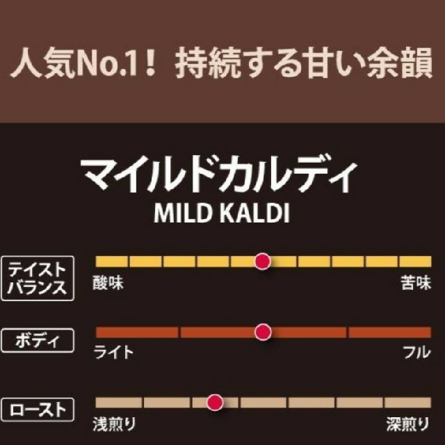 KALDI(カルディ)のマイルドカルディ 3袋 食品/飲料/酒の飲料(コーヒー)の商品写真