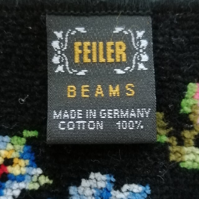 【最終値下げ】FEILER × BEAMS コラボハンカチ
