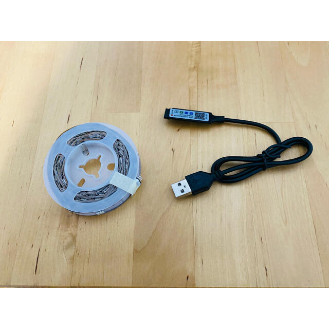 LEDテープライト5050 ストリップライト USB電源可能 インテリア/住まい/日用品のライト/照明/LED(その他)の商品写真