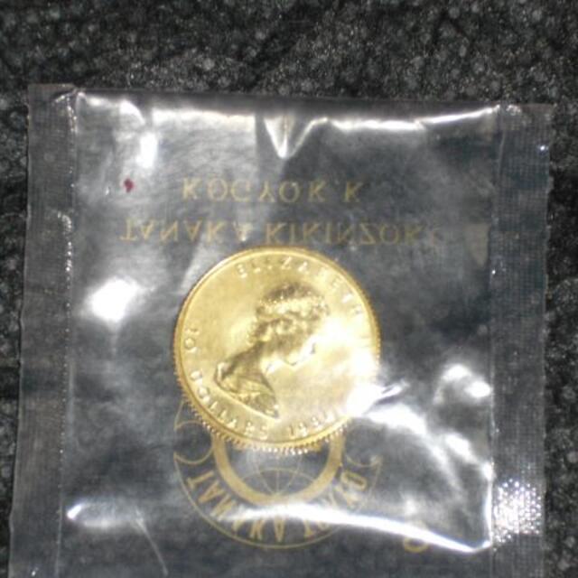 ★カナダ金貨★　1９８４年銘　メイプルリーフ金貨　１/４ｏｚ
