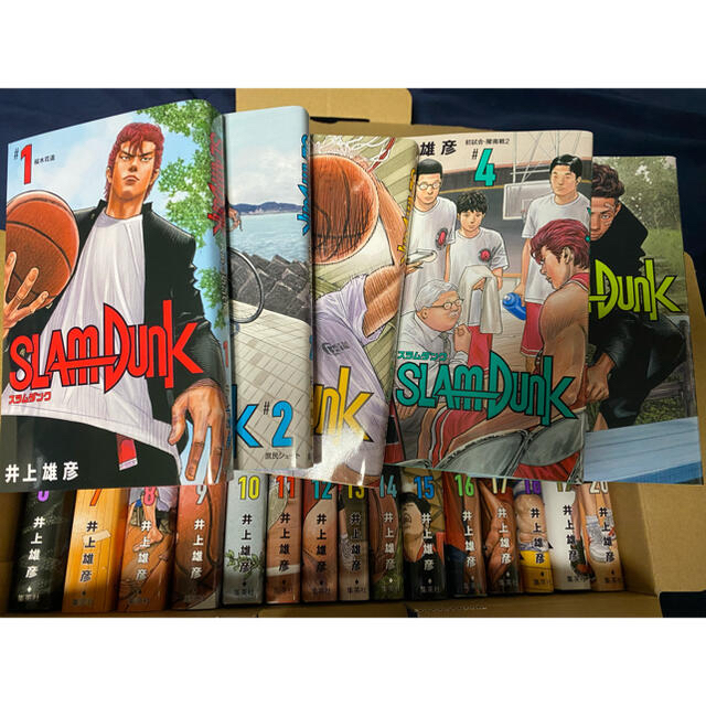 SLAM DUNK スラムダンク 新装再編版 1~20巻 全巻セット エンタメ/ホビーの漫画(全巻セット)の商品写真