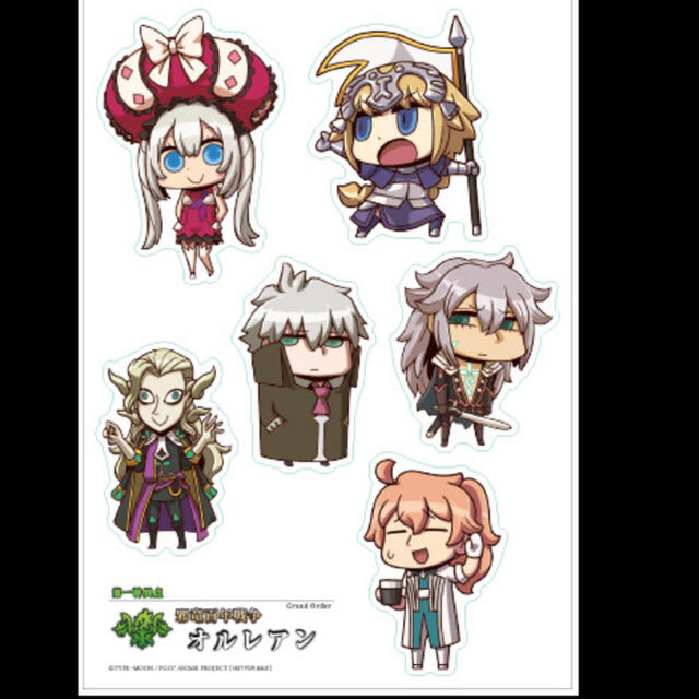 劇場版FGO ソロモン　来場者特典　リヨ描き下ろしステッカー エンタメ/ホビーのコレクション(ノベルティグッズ)の商品写真