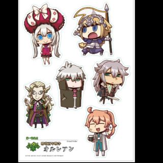 劇場版FGO ソロモン　来場者特典　リヨ描き下ろしステッカー(ノベルティグッズ)