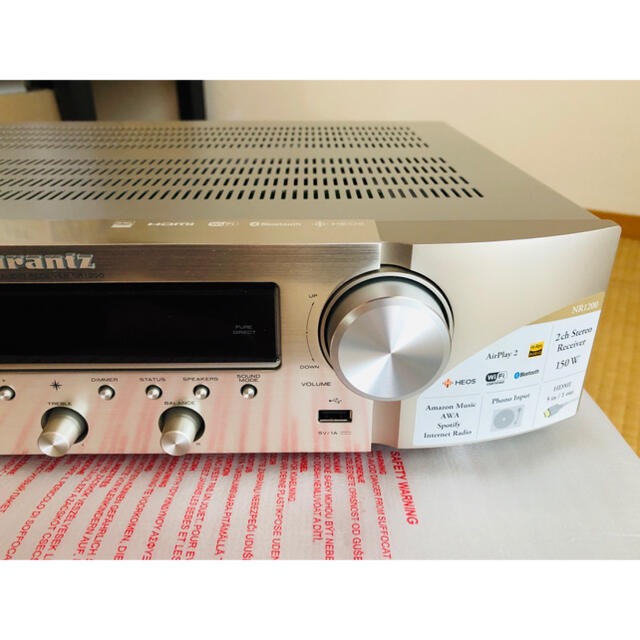 8月4日限定値下げ　マランツ marantz NR1200 スマホ/家電/カメラのオーディオ機器(アンプ)の商品写真