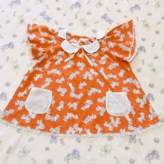 フランシュリッペ(franche lippee)の463【120】フランシュリッペ　ラチペット　うじゃうじゃねこ　チュニック(Tシャツ/カットソー)