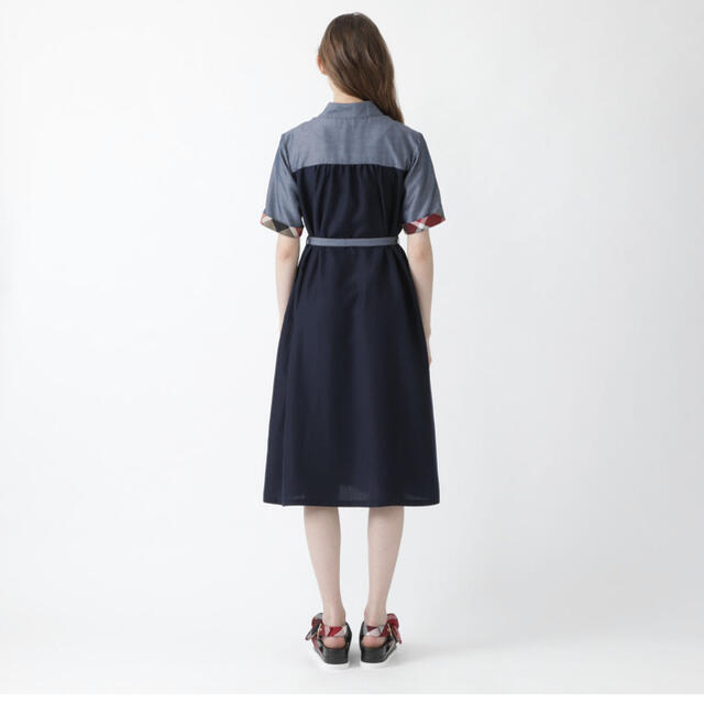 BURBERRY 限定値下ライトドライ・ダンガリーシャツドレス の通販 by みかん's shop|バーバリーブルーレーベルならラクマ BLUE LABEL - 格安在庫あ