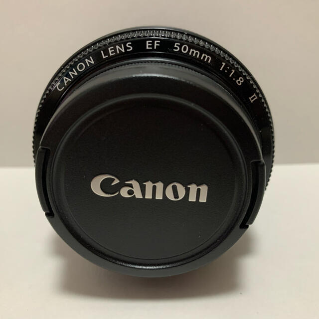 プロテクター付き　極美品 Canon EF50㎜ F1.8 II