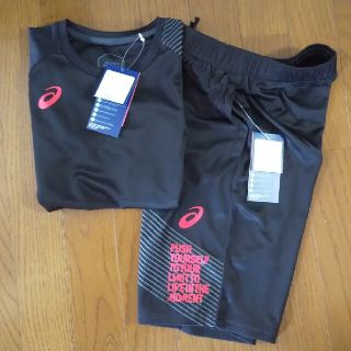 アシックス(asics)の【新品】アシックス JR 150サイズ LIMOドライTシャツ＋ハーフパンツ(その他)