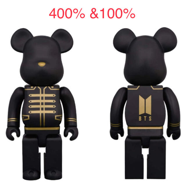 Bearbrick BTS 400% & 100%Bangtanboys