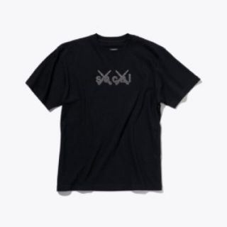 サカイ(sacai)のsacai x KAWS Print T-Shirt (黒、白セット) 会場限定(Tシャツ/カットソー(半袖/袖なし))