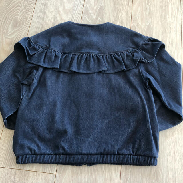 GU(ジーユー)のカットソーブルゾン キッズ/ベビー/マタニティのキッズ服女の子用(90cm~)(ジャケット/上着)の商品写真