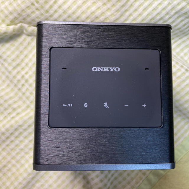 ONKYO(オンキヨー)の【美品】ONKYO スマートスピーカー G3 VC-GX30 スマホ/家電/カメラのオーディオ機器(スピーカー)の商品写真