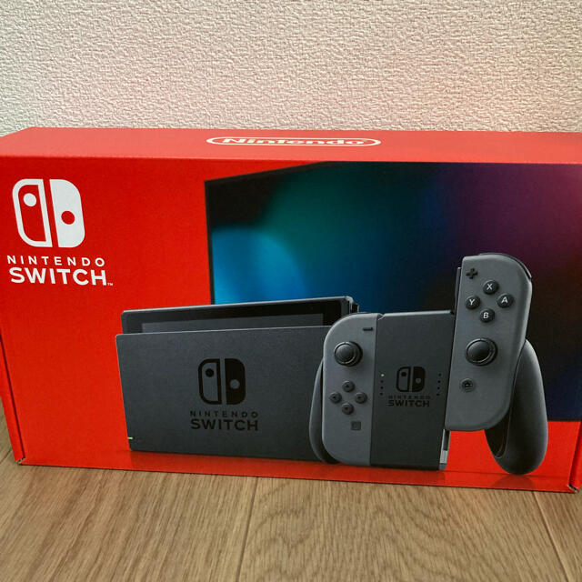 新品未開封★Switch 任天堂スイッチ本体　グレー　ニンテンドウ