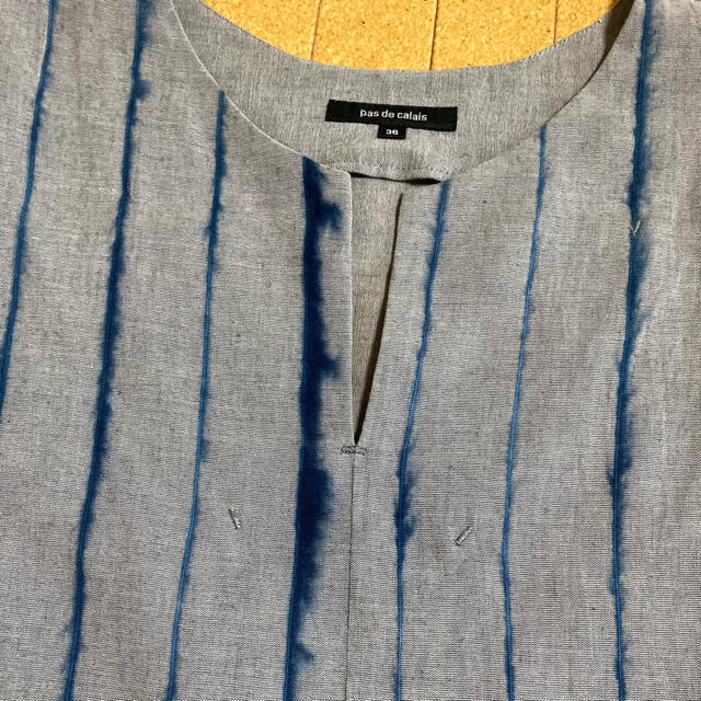 美品 pas de calais パドカレ トップス 36 激安通販の 62.0%OFF