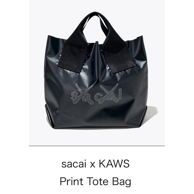sacai x KAWS Print Tote Bag