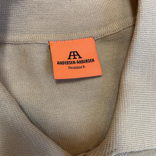 美品】アンデルセンアンデルセン ニット ポロシャツ M メンズ www