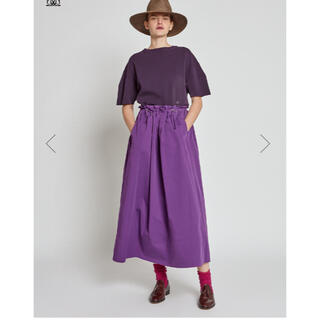 ドゥロワー ロングスカート/マキシスカート（パープル/紫色系）の通販 