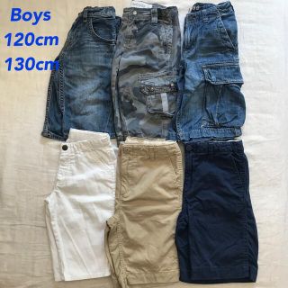 ギャップキッズ(GAP Kids)のデニムハーフパンツ　120cm130cm(パンツ/スパッツ)