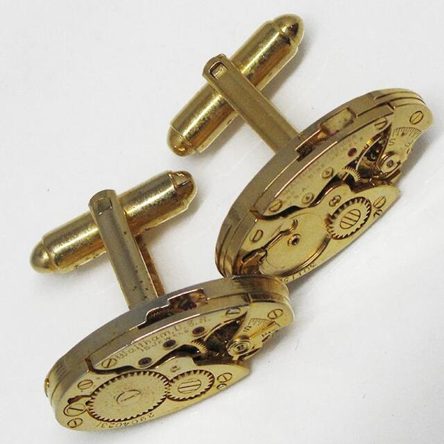 Waltham - WALTHAM ウォルサム 時計ムーブメント カフスボタン Waltham - WALTHAM ウォルサム 時計ムーブメント カフスボタン