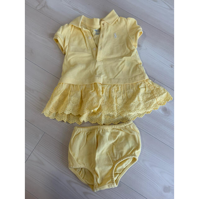 babyGAP(ベビーギャップ)のベビー夏服　女の子　50.60サイズ キッズ/ベビー/マタニティのキッズ服女の子用(90cm~)(ワンピース)の商品写真