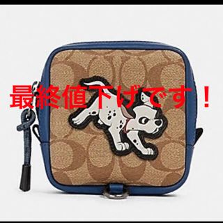 コーチ(COACH)のCOACH×Disneyコラボダルメシアンハイブリッドポーチコインケース(コインケース/小銭入れ)