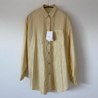 ビューティアンドユースユナイテッドアローズ(BEAUTY&YOUTH UNITED ARROWS)の新品　ROKU ナイロンシルクシャツ　36(シャツ/ブラウス(長袖/七分))