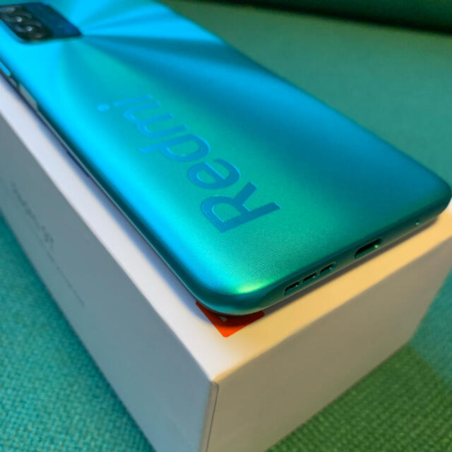 SIMフリースマホ Redmi 9T オーシャングリーンオーシャングリーンサイズ