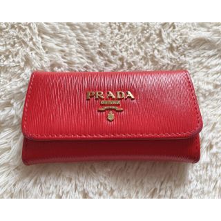 プラダ(PRADA)のPRADA プラダ レザーキーケース(キーケース)