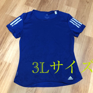 アディダス(adidas)のadidas アディダス Tシャツ　XOT 3Lサイズ　サムライブルー(ウェア)