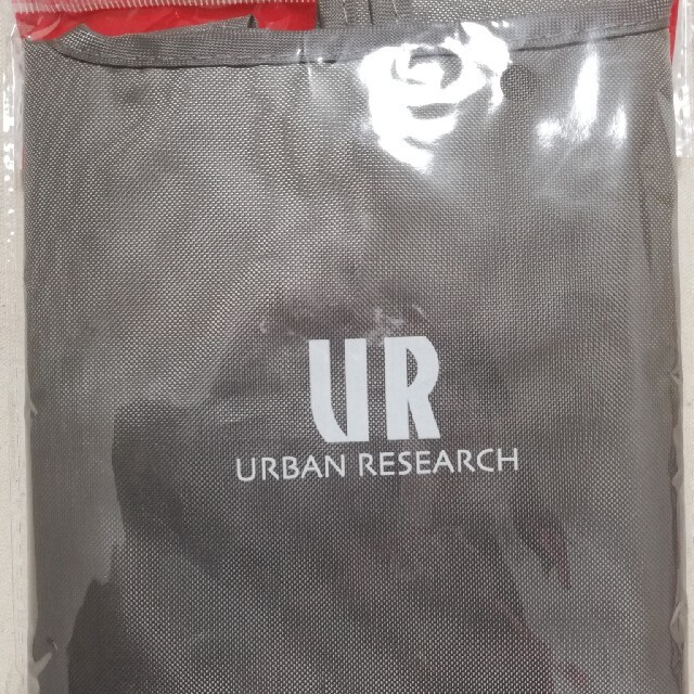 URBAN RESEARCH(アーバンリサーチ)の【新品】【非売品】アーバンリサーチ　ランチバッグ　ブラックグレー　各1つずつ レディースのバッグ(エコバッグ)の商品写真