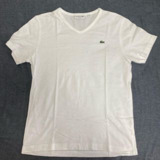 ラコステ(LACOSTE)の正規品　未使用　ラコステ　白　Tシャツ(Tシャツ/カットソー(半袖/袖なし))