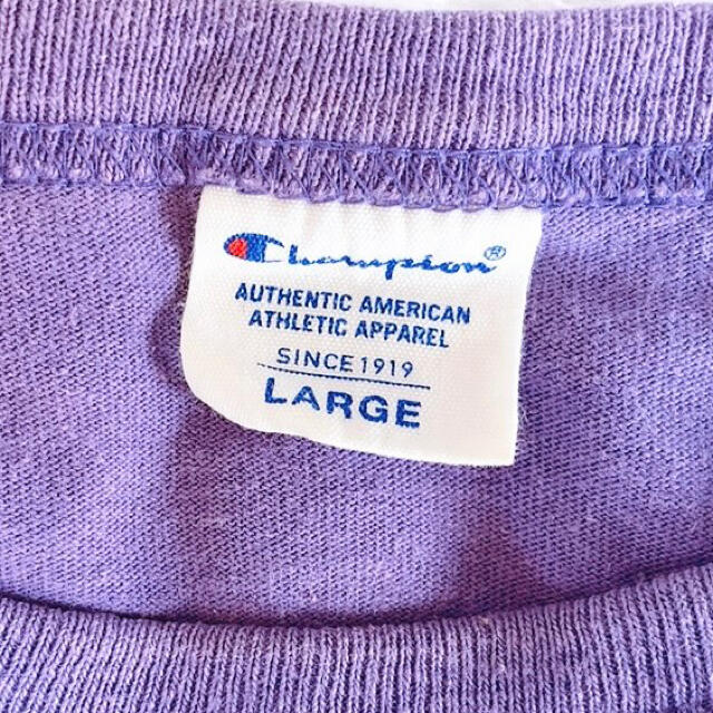 Champion(チャンピオン)のチャンピオン　紫Tシャツ メンズのトップス(Tシャツ/カットソー(半袖/袖なし))の商品写真