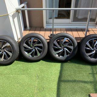 ブリヂストン(BRIDGESTONE)のトヨタハリアー60後期ターボ純正アルミホイール(タイヤ・ホイールセット)