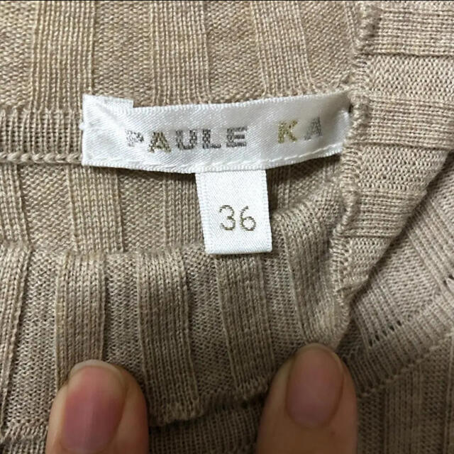 PAULE KA(ポールカ)の週末値下げ✩.*˚ポールカ☆上品なワンピース 36☆Sサイズ  レディースのワンピース(ひざ丈ワンピース)の商品写真