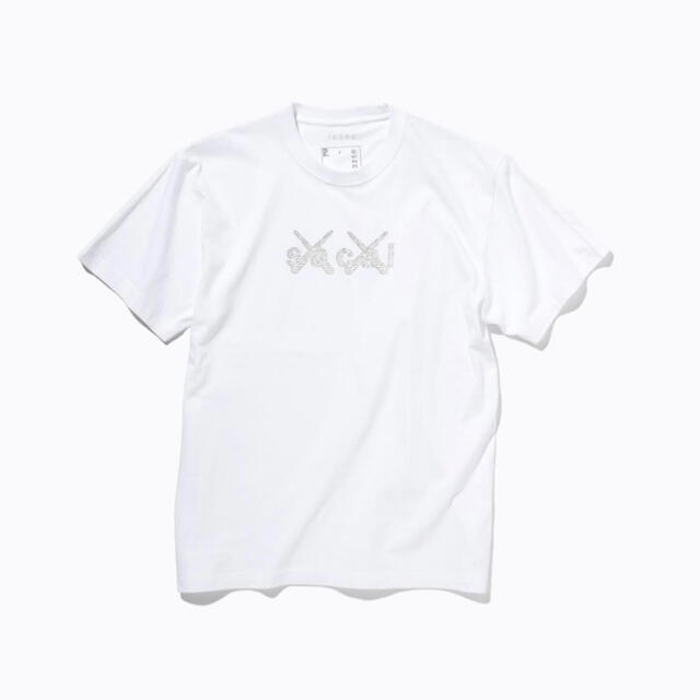 sacai x KAWS Print T-shirt WHITE サイズ2 新品