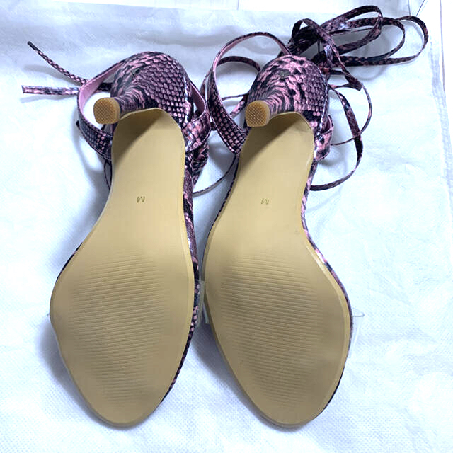 Yellow boots(イエローブーツ)のYELLO サンダル　パイソン レディースの靴/シューズ(サンダル)の商品写真
