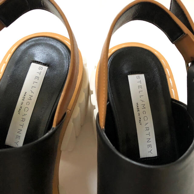 Stella McCartney(ステラマッカートニー)の新品/38 ステラ マッカートニー エミリー サンダル ブラック 黒 レディースの靴/シューズ(サンダル)の商品写真