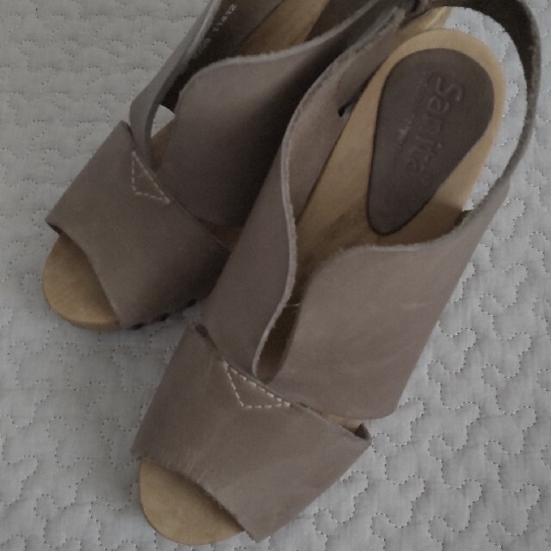 Sanita ウッドヒールサンダル レディースの靴/シューズ(サンダル)の商品写真