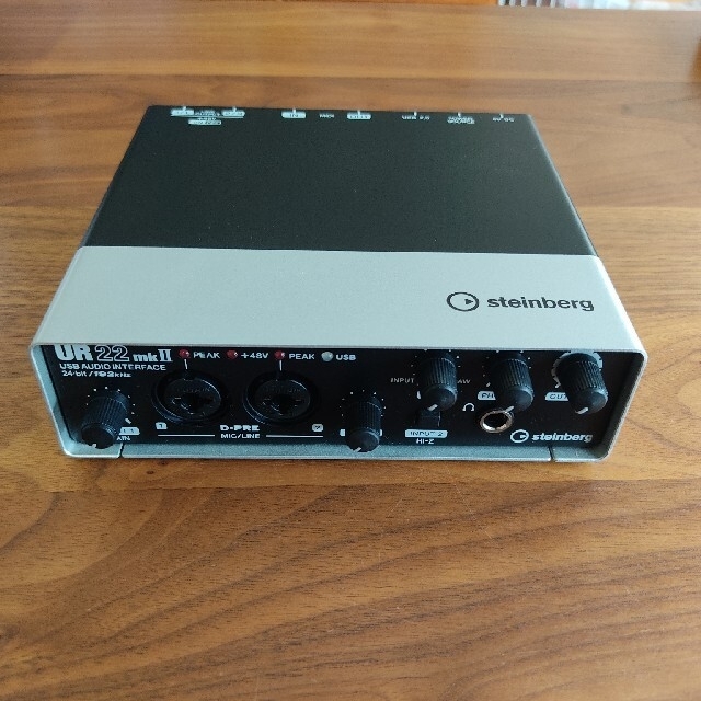 steinberg UR22 mkⅡ 楽器のDTM/DAW(オーディオインターフェイス)の商品写真