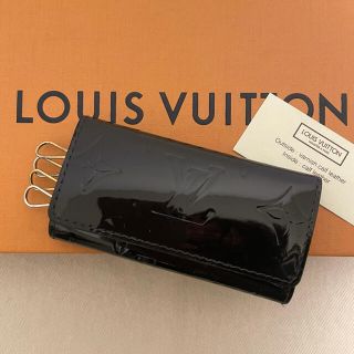 ルイヴィトン(LOUIS VUITTON)のルイヴィトン　ヴェルニ　キーケース　キーホルダー　キーリング　レディース　メンズ(キーケース)