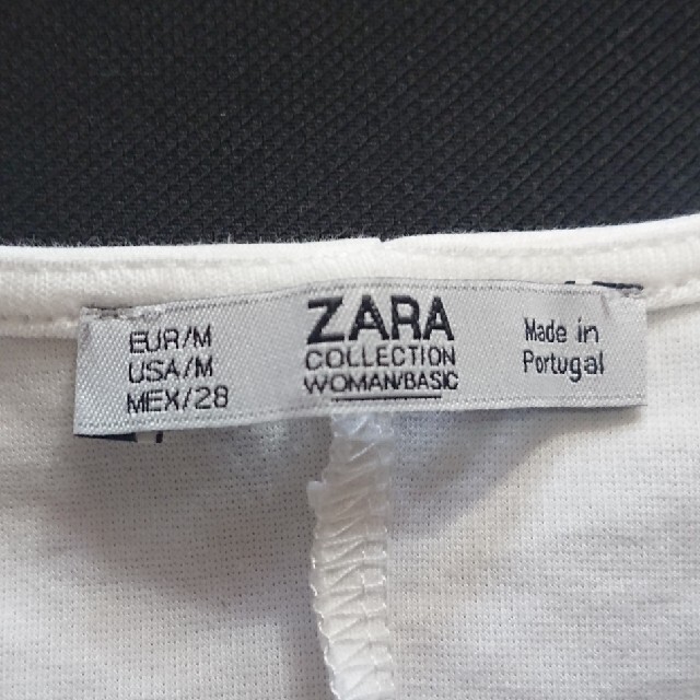 ZARA(ザラ)のZARA  ノースリーブ トップス M レディースのトップス(カットソー(半袖/袖なし))の商品写真