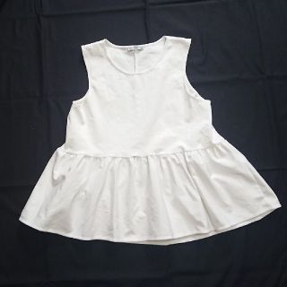 ザラ(ZARA)のZARA  ノースリーブ トップス M(カットソー(半袖/袖なし))