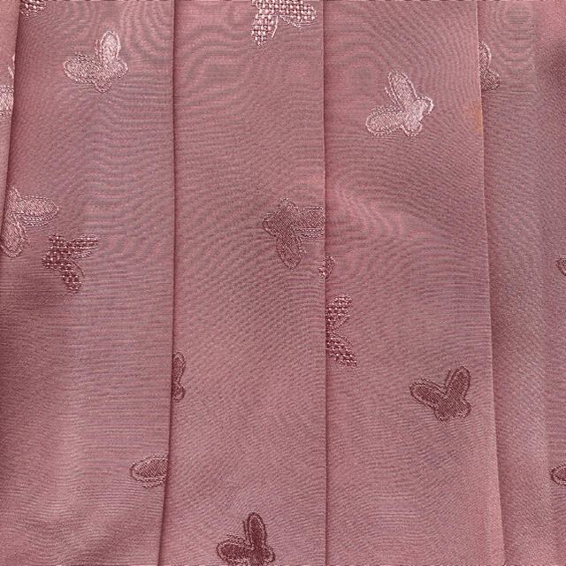 HANAE MORI(ハナエモリ)の森英恵　プリーツスカート　蝶模様 レディースのスカート(ひざ丈スカート)の商品写真