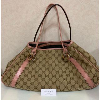 グッチ(Gucci)のお値下げ　グッチ　トートバッグ　GGキャンバス(トートバッグ)