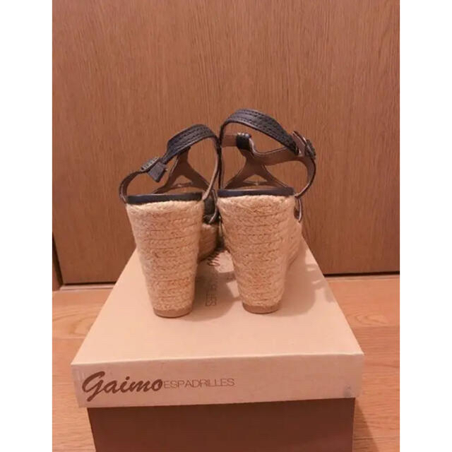 gaimo(ガイモ)のgaimoウェッジソールサンダル レディースの靴/シューズ(サンダル)の商品写真