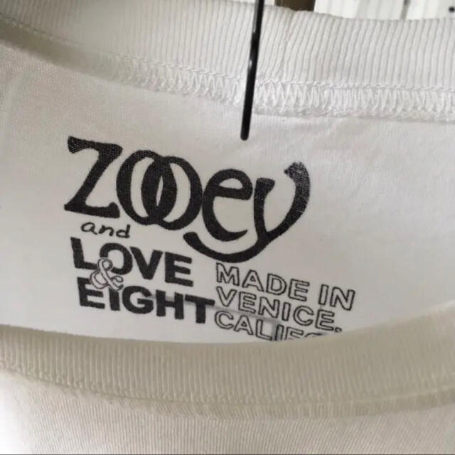 BARNEYS NEW YORK(バーニーズニューヨーク)のZOOEYandLOVE&EIGHTゾーイーUS限定peaceアースTシャツ メンズのトップス(Tシャツ/カットソー(半袖/袖なし))の商品写真