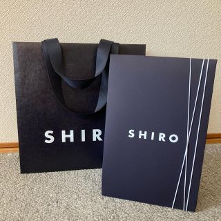 シロ(shiro)のshiro ショップ袋 ショッパー ギフト用セット(ショップ袋)